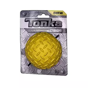 Игрушка для собак Tonka Мяч рифленый диаметр 8,9 см (для средних и крупных пород)