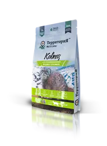 Сухой корм ТерриториЯ Кавказ для стерилизованных кошек Индейка с брусникой